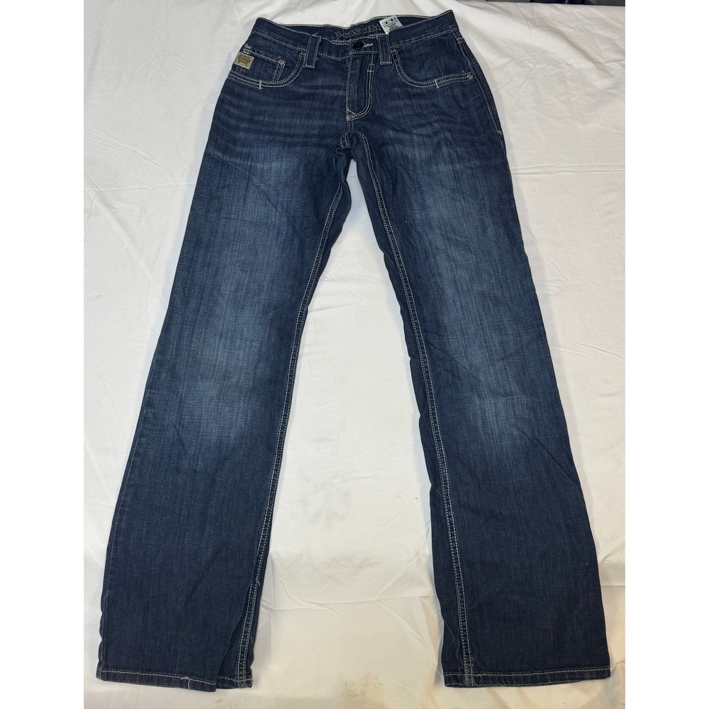 Cinch Mens Bootcut Jeans Dark Wash Western Denim MB71934005 28x36